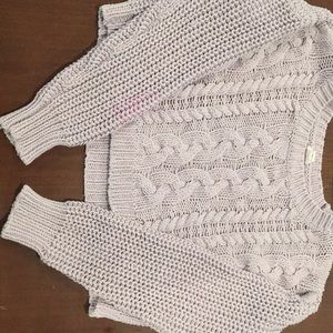 Garage crop top sweater